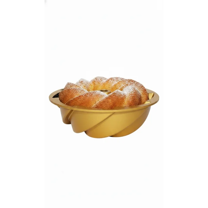 Girift Golden Pink Premium 26 cm Döküm Kek Kalıbı