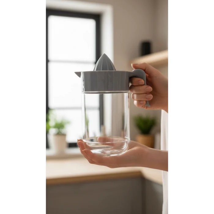 Plastik Sıkacak Limon Sıkacağı Portakal Narenciye Sıkıcı Mutfak Aleti – 660 CC