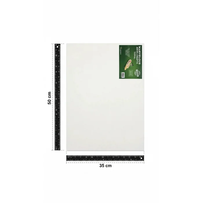 Öğrenci Tipi Sanatsal Zımbalı Tuval – 35x50 cm, 2026 Koleksiyon 1 adet