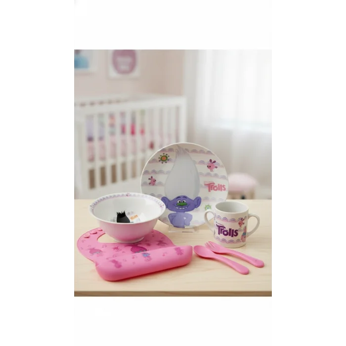 Trolls Deluxe Mama Seti – Lüks Çocuk mama takımı