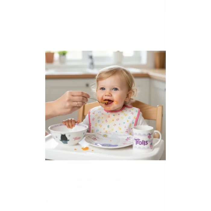 Trolls Deluxe Mama Seti – Lüks Çocuk mama takımı