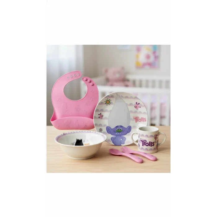 Trolls Deluxe Mama Seti – Lüks Çocuk mama takımı