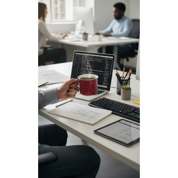 İtalyan Lüks Emaye Kampçı Kupa – Kırmızı