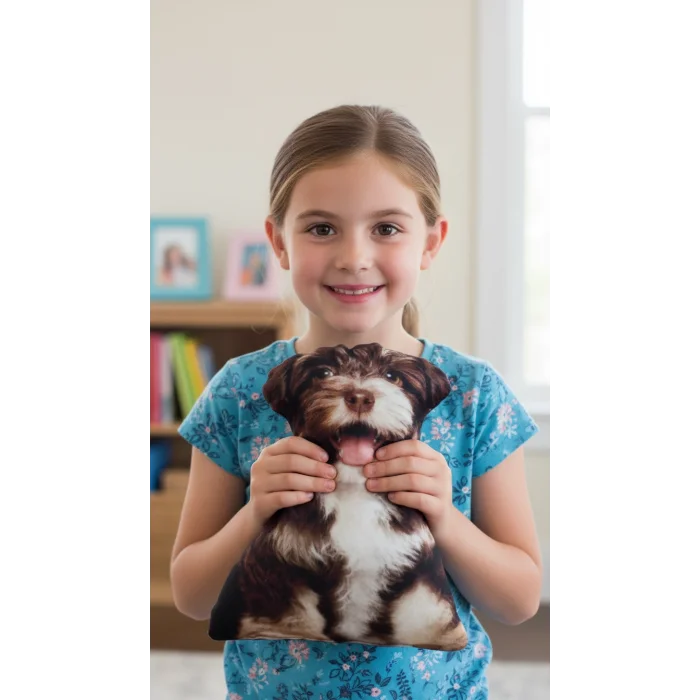 Duman 3D Lüks Dijital Köpek Yastığı