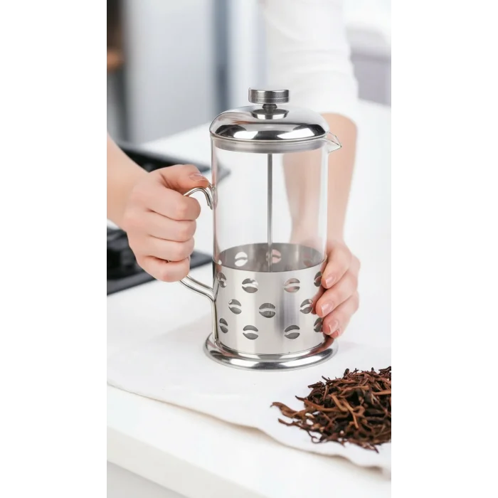 French Press - Filtre Kahve Ve Bitki Çayı Demliği 350 ml