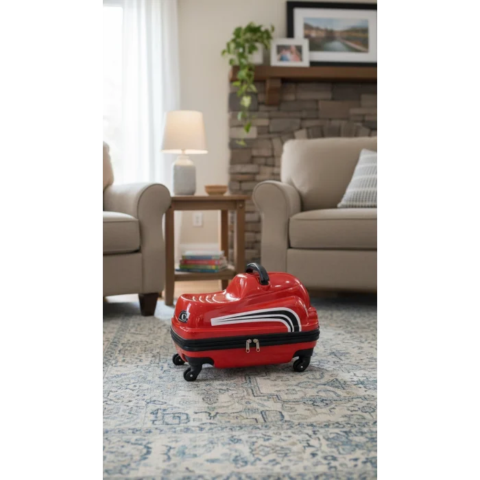 Premium Renkli Çocuk Valizi – ABS Sürdürülebilir Tasarım