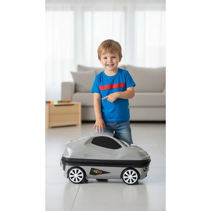 Premium Çekçekli Çocuk Arabası Valizi 360°