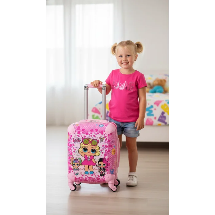 Lol Princess Pembe Kız Çocuk Valizi – Şıklık ve Dayanıklılık