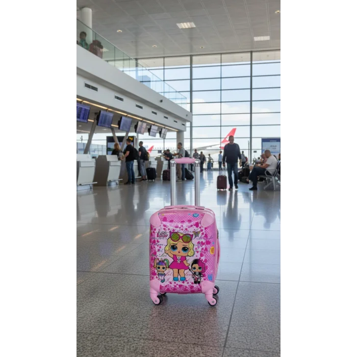 Lol Princess Pembe Kız Çocuk Valizi – Şıklık ve Dayanıklılık