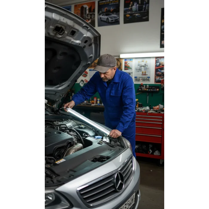 USB Şarjlı 3 Modlu Mıknatıslı otel-yurt-ev-kamp Feneri LED Şarjlı Işıldak 10 W 32 cm