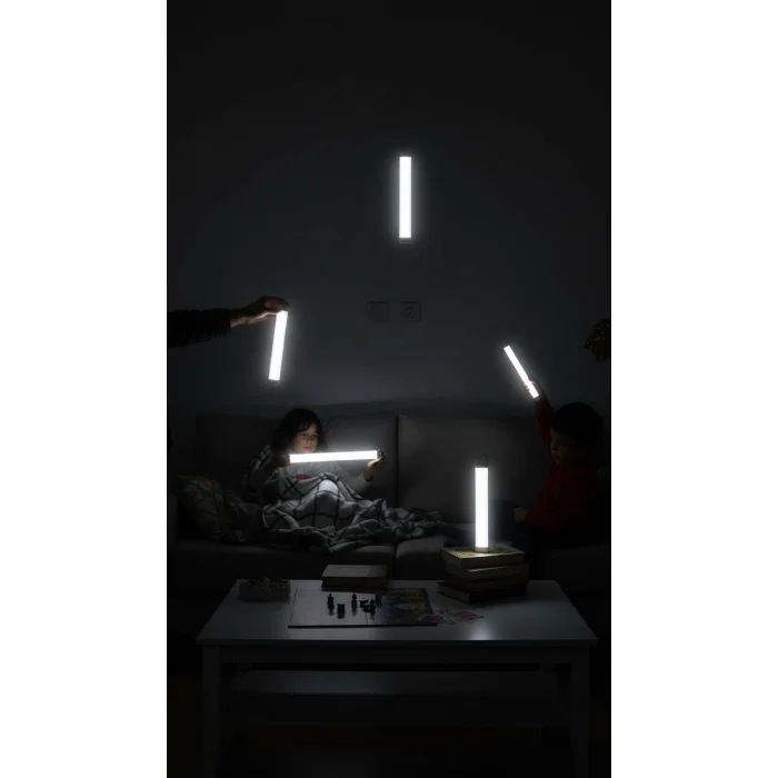 USB Şarjlı 3 Modlu Mıknatıslı otel-yurt-ev-kamp Feneri LED Şarjlı Işıldak 5 W 17cm