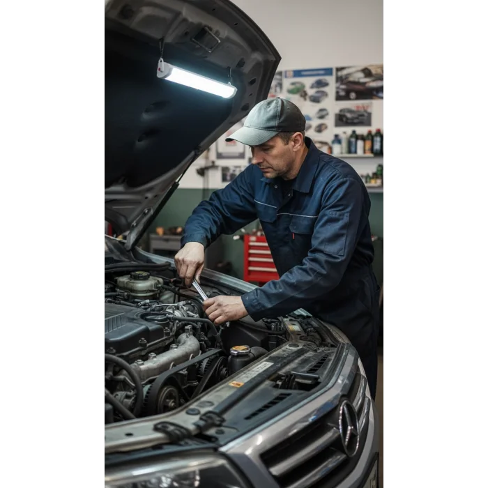 USB Şarjlı 3 Modlu Mıknatıslı otel-yurt-ev-kamp Feneri LED Şarjlı Işıldak 5 W 17cm