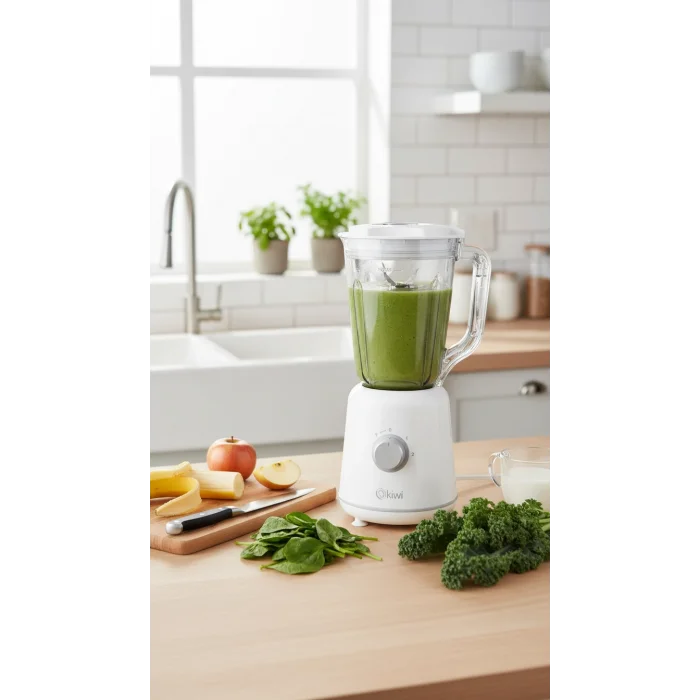 Kiwi KSB-2216 2 In 1 1000 W Güçlü Sürahi Blender 1,5 lt Kapasite ile Fonksiyonel Kullanım