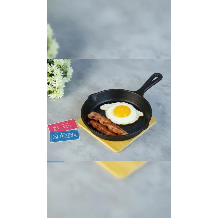 Premium Bambu Kare Nihale Seti – 3 Parça, Şık Yatay Desenli