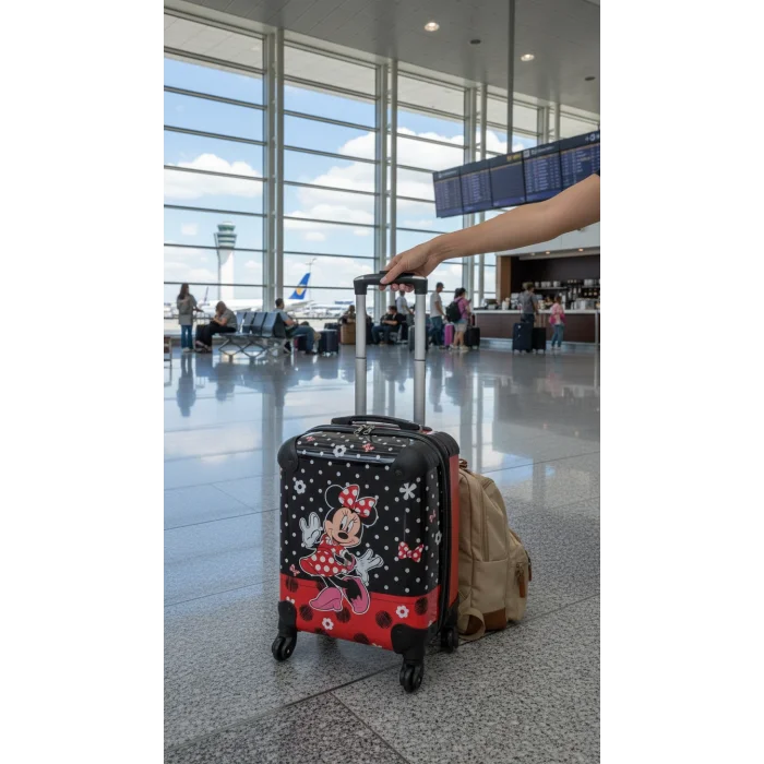 Çok Renkli Unisex Çocuk Kabin Boy Valiz Pra-520917-8797