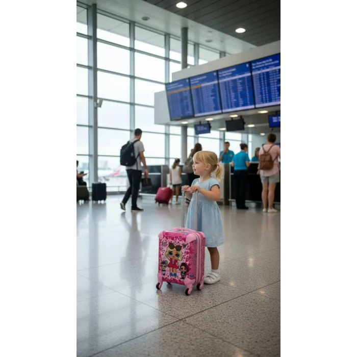 Lol Bebek Baskılı Çocuk Valizi – Şık ve Dayanıklı Şıklık