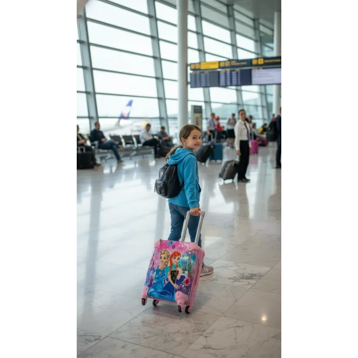 Abs Kız Çocuk Valizi