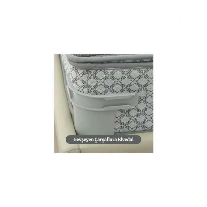 Nishev Çarşafmatik 4 Adet Çarşaf Düzenleyici - Görünmez Kaymaz Nevresim Kilidi Organizeri