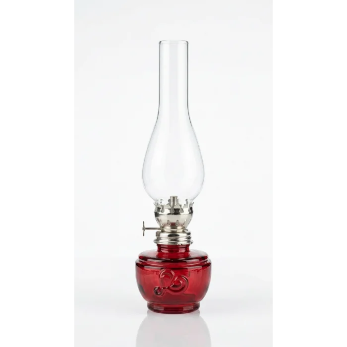 Dekoratif Ve Kullanılabilir Gaz Lambası Kücük Boy 24 Cm