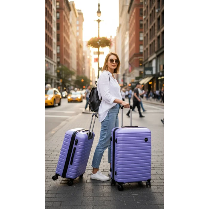 Premium ABS 4 Tekerlekli Kırılmaz Bavul Set – Yerli Üretim Şıklığı