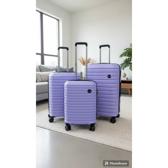 Premium ABS 4 Tekerlekli Kırılmaz Bavul Set – Yerli Üretim Şıklığı