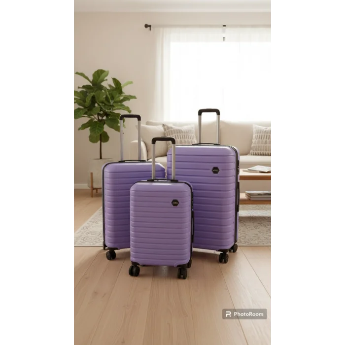 Premium ABS 4 Tekerlekli Kırılmaz Bavul Set – Yerli Üretim Şıklığı