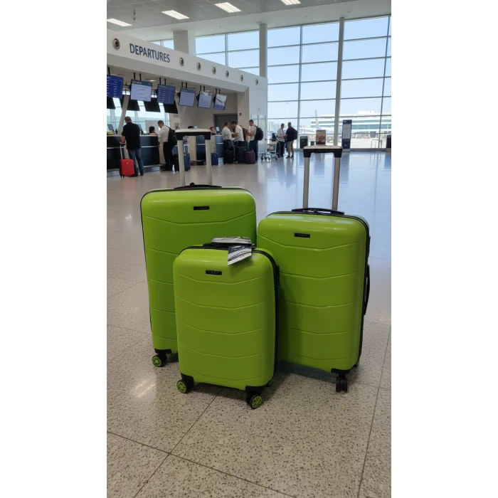 Prestige 4‑Tekerli Kırılmaz Lüks Bavul Seti Moda