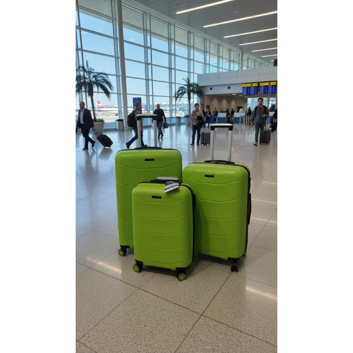 Prestige 4‑Tekerli Kırılmaz Lüks Bavul Seti Moda