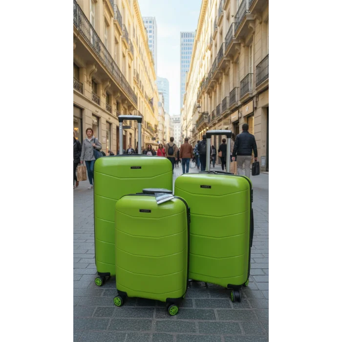 Prestige 4‑Tekerli Kırılmaz Lüks Bavul Seti Moda