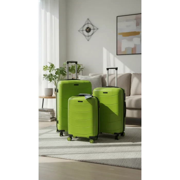 Prestige 4‑Tekerli Kırılmaz Lüks Bavul Seti Moda