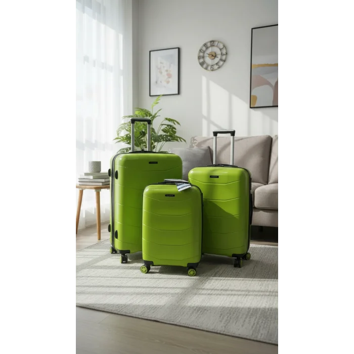 Prestige 4‑Tekerli Kırılmaz Lüks Bavul Seti Moda