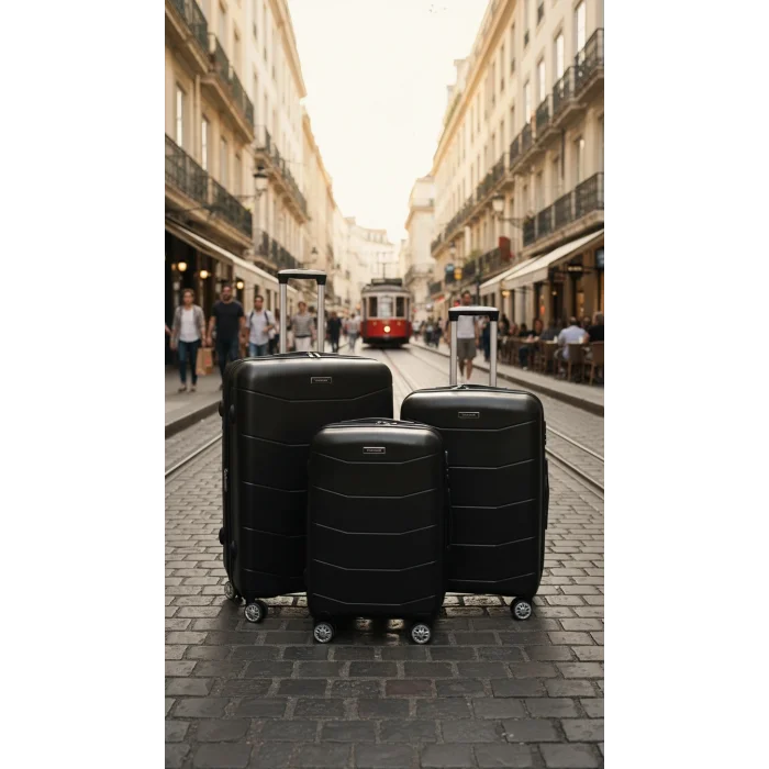 ABS 4 TEKERLEKLİ KIRILMAZ BAVUL SET YERLİ ÜRETİM Moda