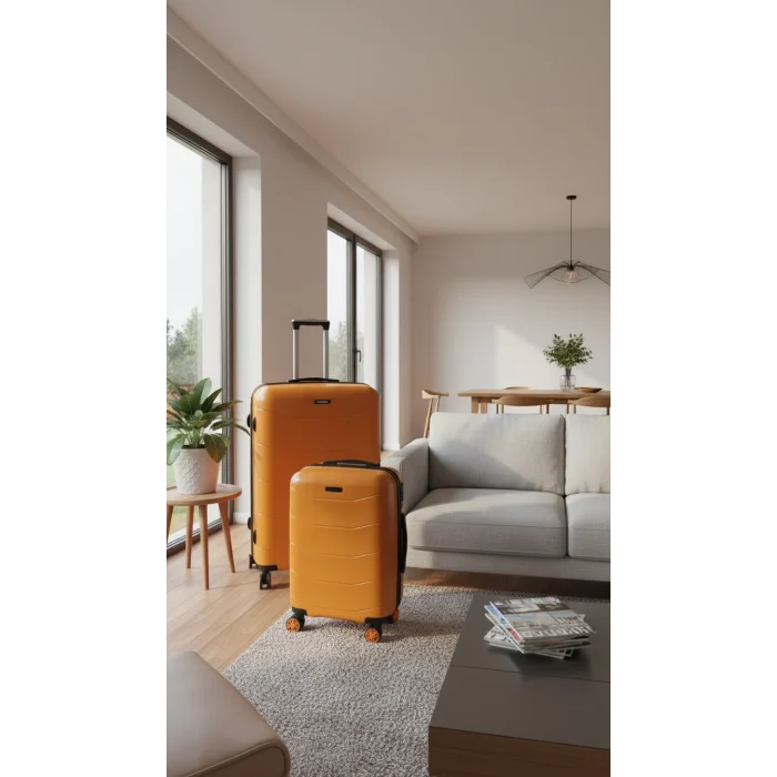 Prestige 4‑Tekerli Kırılmaz Lüks Bavul Seti Moda