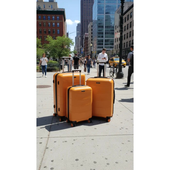 Prestige 4‑Tekerli Kırılmaz Lüks Bavul Seti Moda