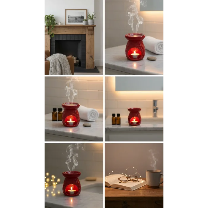 Eva Buhurdanlık kırmızı