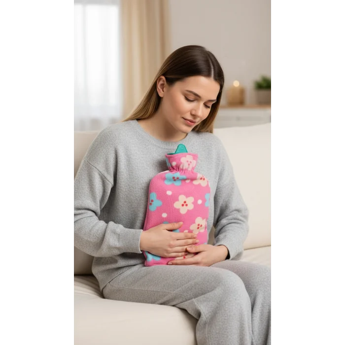 Tam Kılıflı Sıcak Su Torbası 1.8 L - Yumuşak Dokulu Isıtıcı