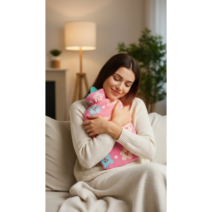 Tam Kılıflı Sıcak Su Torbası 1.8 L - Yumuşak Dokulu Isıtıcı