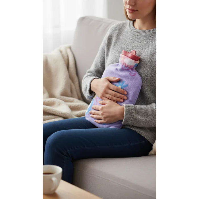 Tam Kılıflı Sıcak Su Torbası 1.8 Litre - Yumuşak Dokulu