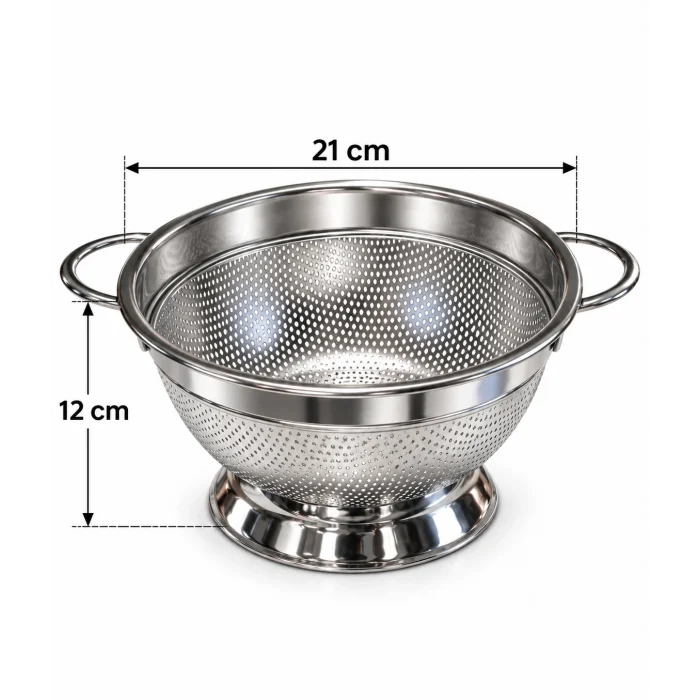 ayaklı süzgeç 21 cm küçük boy