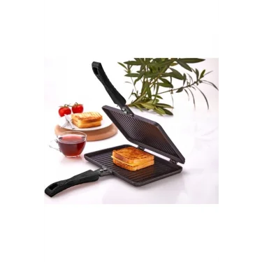 Tospik Maxi Granit Döküm Ocak Üstü Tost Makinesi