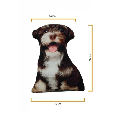 Duman 3D Lüks Dijital Köpek Yastığı
