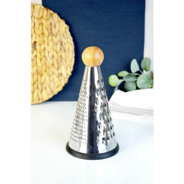 Premium Konik Top Rende – Büyük Boy, Dayanıklı Çelik, Hızlı Rendelenme