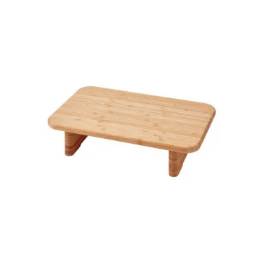 Bambu Ayak Destekli Kesme Tahtası 35x22 cm Sunum Gereçleri