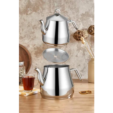 Deluxe Platinum Mini Çaydanlık Seti