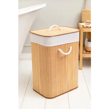 Premium Bambu Çok Amaçlı Düzenleyici Sepet (40x60 cm)