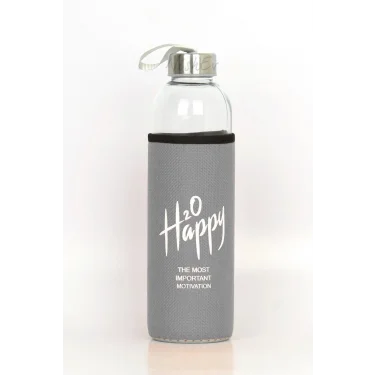 LuxeShield 750ml Gri Cam Matara – Şıklık ve Sağlıkta Yeni Bir Standard