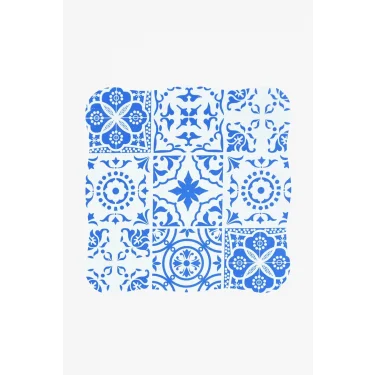 Nishev Lüks Bambu Mandala Otantik Nihale – 17x17 cm