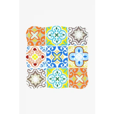 Nishev Bambu Mandala Otantik Nihale – Lüks Doğal Bambu Masa Üstü Koruyucu