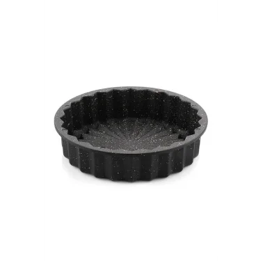 Hanımeli Premium 28cm Siyah Döküm Kek & Turta Kalıbı