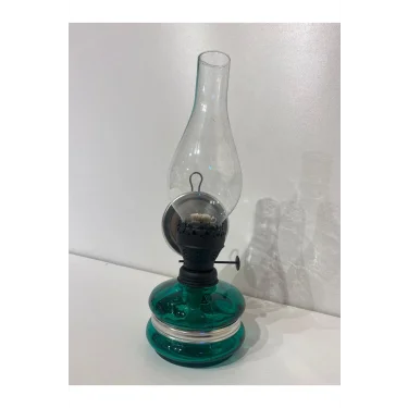 Dekoratif Ve Kullanılabilir Gaz Lambası Büyük Boy 33 Cm